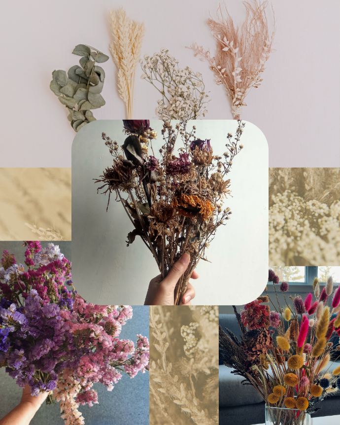 Évènement_Atelier : Bouquet de fleurs séchées_ Serres St-Élie